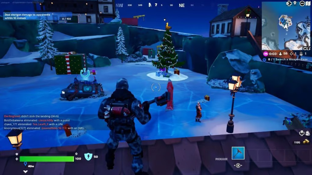sgt winter fortnite location