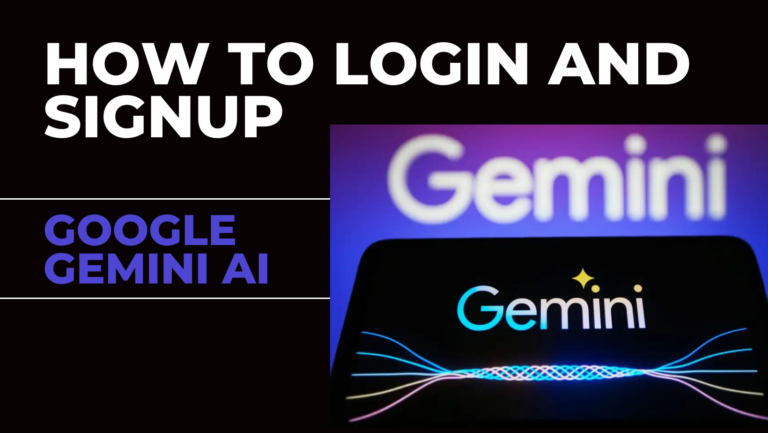 google gemini ai login