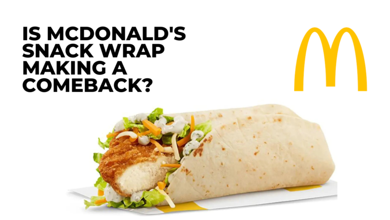 McDonald's snack wrap