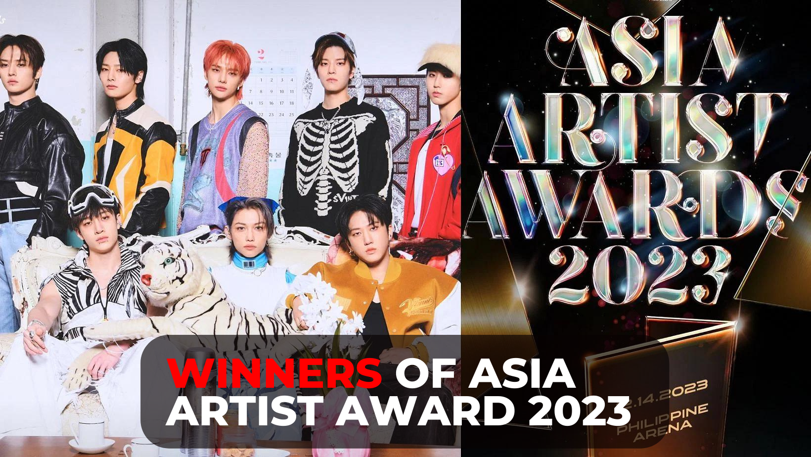 winners of Asia artist awards 2023