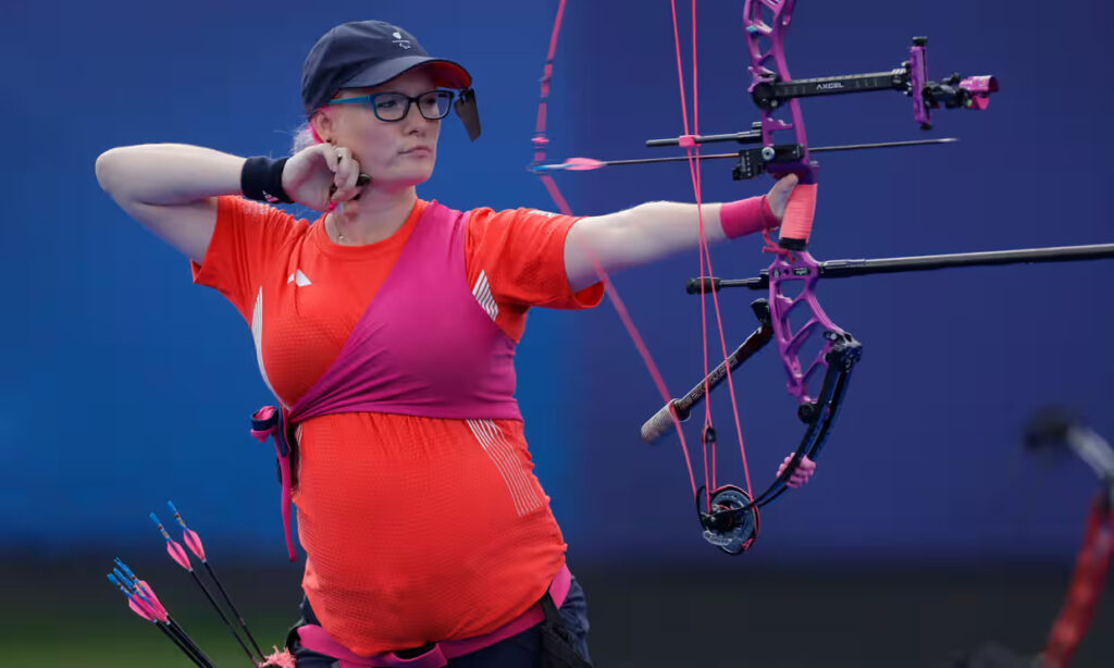 Paralympic medal in archery