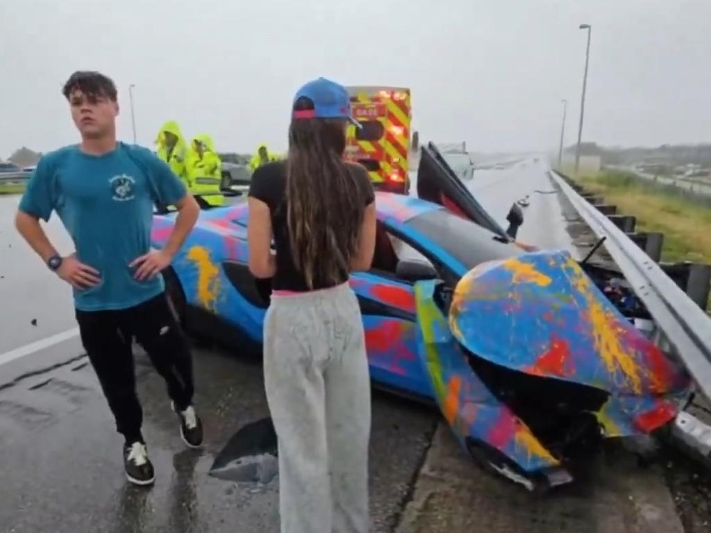 jack doherty crashes mclaren