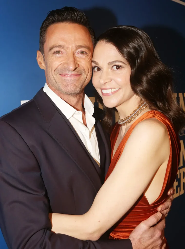 Hugh Jackman and Sutton Foster